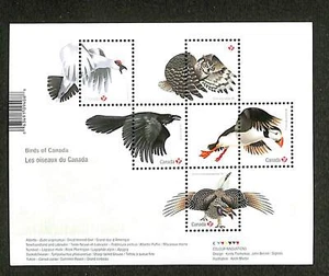 Canada - 2016 - Scott #2929 - Souvenir Sheet - Birds of Canada - Picture 1 of 1