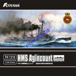 Flyhawk FH1310 1/700 SCALE HMS Agincourt 2019 warship model kit new - Picture 1 of 2