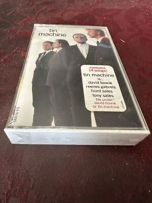 TIN MACHINE - Self-Titled w/ David Bowie - Sealed Cassette (1989, EMI) - Image 1 of 3