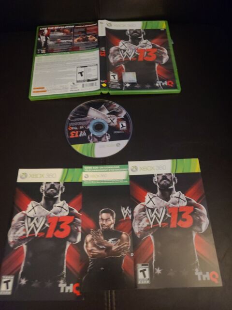 Preços baixos em Microsoft Xbox 360 Video Games de Luta Livre WWE '13 Nome  do Jogo