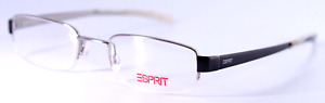 ESPRIT 9225 024 Silver Rectangular Half Rim Eyeglasses Frames 49-20-140