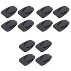 12 Pcs Abs Motorcycle Support Plate Motorbike Supplies Kickstand Pad