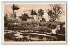 c1940s A Private Residence at Erdiston Bridgetown Barbados Vintage Postcard