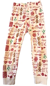 Hanna Andersson 4 (100cm) Christmas Pajama Bottoms Only "Get Baking" - Picture 1 of 5