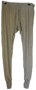 Long JohnsThermal Leggings Underwear Grey Army Issue Light Weight Long New S-L - Picture 1 of 9