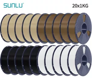 SUNLU 5KG / 10KG / 20KG PLA + 2.0 Ulepszone włókna wytrzymałościowe PLA PLUS - Zdjęcie 1 z 99
