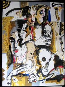 JUAN SEBASTIAN BARBERA , 1964. " CONFABULACION " . FARBLITHOGRAPHIE , signiert . - Picture 1 of 3