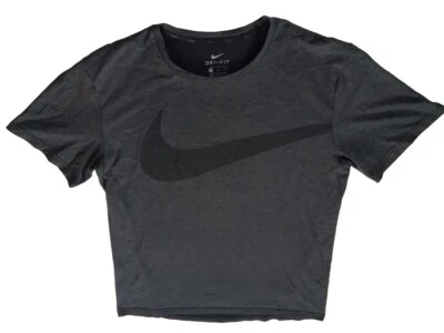 Nike Dri-FIT Hombres Mediano Corto Sudor Elastizado Camiseta Batik Gris Metálico Poliéster Foto 1 de 4