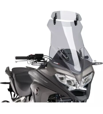 Puig Parabrisas Clip-On Visera Humo 315x100mm 6375H K2 Foto 1 de 4