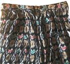 ASOS Summer Aztec Multicoloured Floaty Mini Skirt Size 12 Made In India