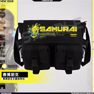 Cyberpunk: Edgerunners Schoolbag casual borsa a tracolla casual borsa a tracolla - Foto 1 di 5