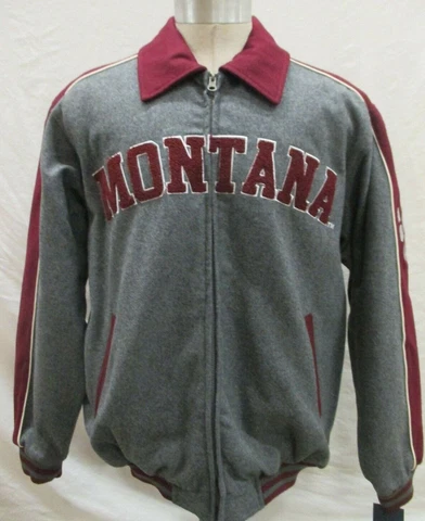 Montana Grizzlies NCAA Men's G-III Sports Embroidered Wool Jacket Cover