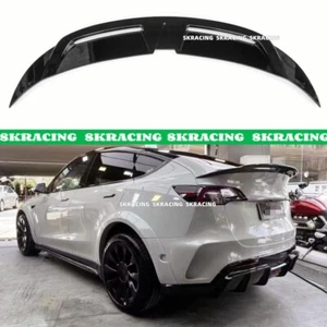 Kit de carrocería alerón tapa maletero trasero negro brillante 1X para Tesla Modelo Y 2020-2023 - Imagen 1 de 10