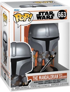 Star Wars - The Mandalorian with Darksaber 663  - Funko Pop! Vinyl Figur - Bild 1 von 4