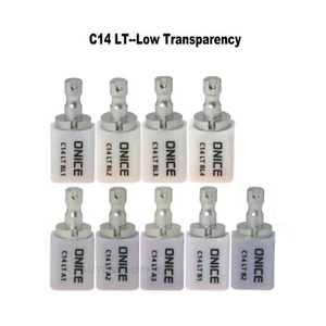 Dental C14 Lithium Disilicate Glass-Ceramic Block CAD/CAM Cerec Emax LT BL1 BL2 - Picture 1 of 54