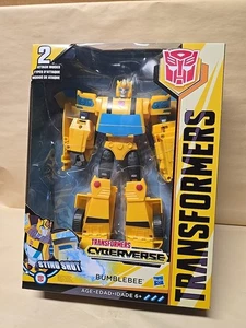 Hasbro Transformers Cyberverse Ultimate Bumblebee Sting Shot - Imagen 1 de 2