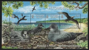 Birds Pitcairn Islands 2004 Murphy's Petrel Henderson Island SS MNH - BIRDS25-15 - Picture 1 of 1