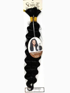 Eve Hair Scarlet French Deep Wave Bulk 14" - Picture 1 of 8