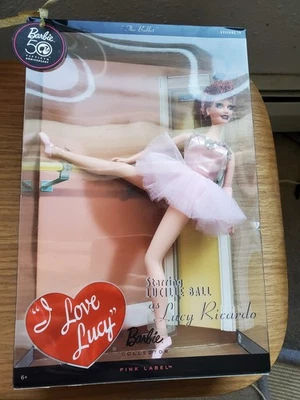 Muñeca Barbie Mattel I Love Lucy The Ballet nueva en caja Foto 1 de 2