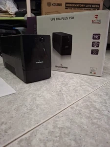 Tecnoware UPS ERA PLUS 750 0,75kVA 525W Gruppo di Continuita - Nero - Zdjęcie 1 z 6