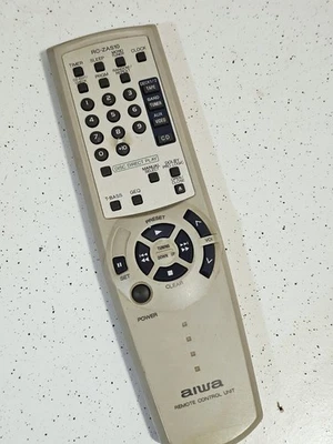 Aiwa RC-ZAS10 - per Z-HT530 - telecomando - remote control  Ouverte En 2 !! - Image 1 of 3