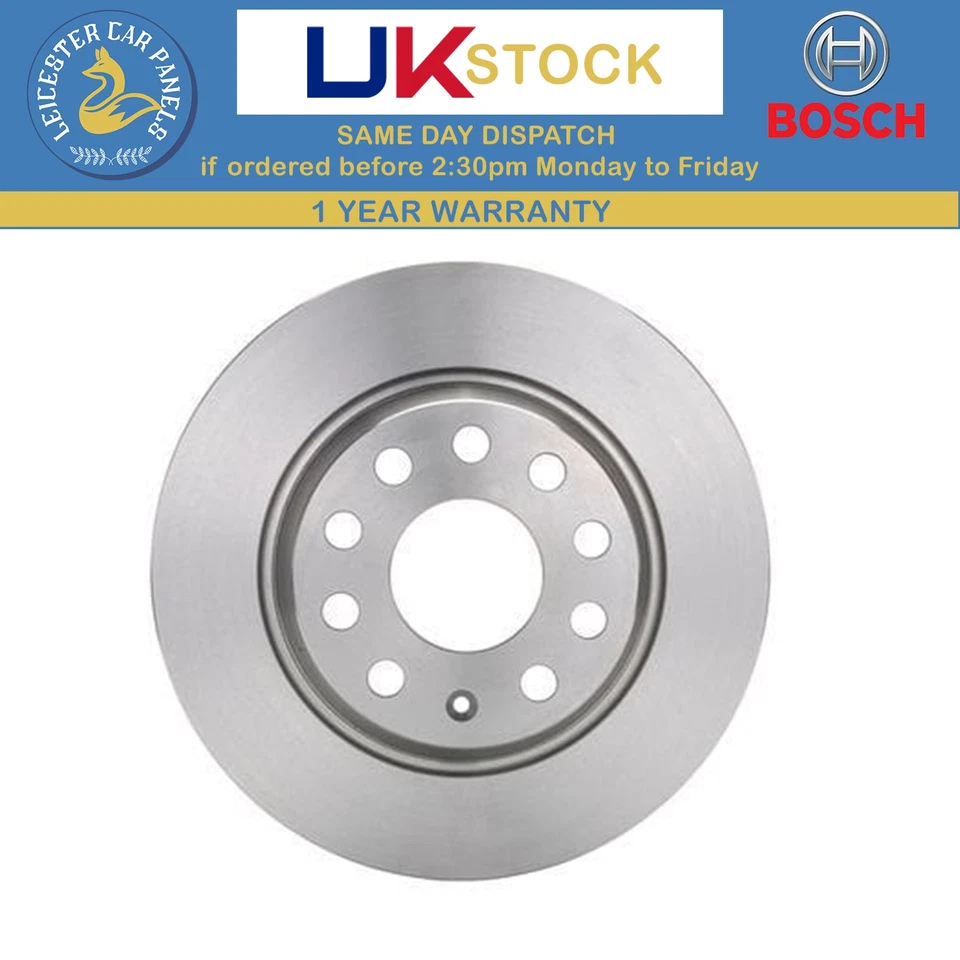 Bosch Brake Dics For VW Jetta 2005-2017 1.6 1.9 2.0 0986479247 - Image 1 of 1