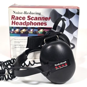 AURICULARES ESCÁNER RADIO SHACK RACE 33-1158 REDUCCIÓN DE RUIDO EN CAJA VINTAGE - Imagen 1 de 17