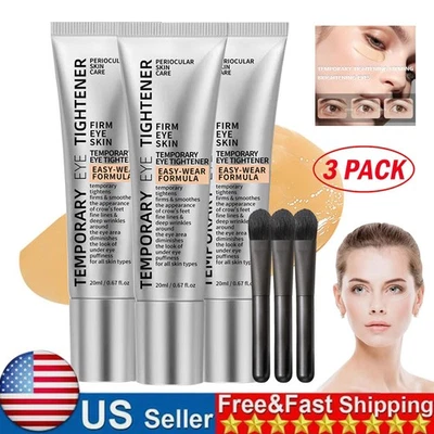 3PCS Temporary Eye Tightener Firm Skin Moisturizing Instant Eye Tightener Cream - Image 1 of 4