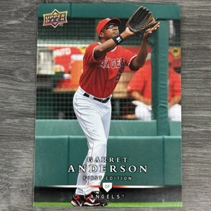2008 Upper Deck First Edition Garret Anderson #9 Angels - Picture 1 of 4