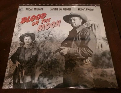 BLOOD ON THE MOON Laserdisc COLLECTOR'S EDITION VERY RARE ROBERT MITCHUM W13 - Image 1 of 4