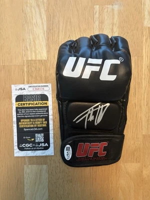 Guante de luchador autografiado por Tito Ortiz UFC MMA CERTIFICADO DE AUTENTICIDAD JSA  Foto 1 de 2
