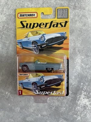 Matchbox Superfast Serie Edición Limitada - #1 - Ford Thunderbird 1957 Foto 1 de 4