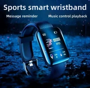 Smartwatch Orologio Smart Tracker Sport Android iOS Bluetooth Conta Passi Cardio - Foto 1 di 7