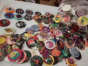 Pogs Pog Lot 90er 2000er Mix Konvolut Hundert Slammer etc Gift  - Bild 1 von 9