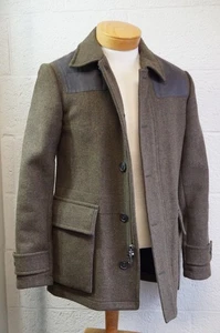 Jack Spade Barnett Car Coat Jacket  80% wool Size Small - Picture 1 of 15