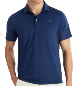 NWT 100% Authentic Apollo Global Private Equity Finance Polo Navy Goldman M - Picture 1 of 2
