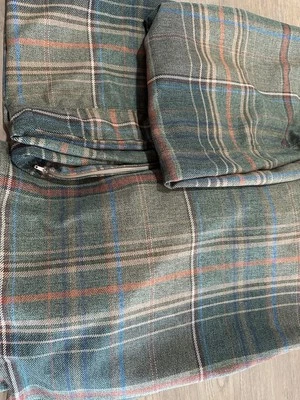 Funda para sillón cuadrado Pottery Barn Comfort LEER DESCRIPCIÓN a cuadros gWoodrow Foto 1 de 3