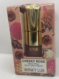 WINKY LUX Cheeky Rose Blush liquido nobile 0,21 fl oz nuovo con scatola - Foto 1 di 10