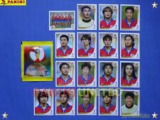 Panini★WM 2002 WorldCup WC 02★Team Korea komplett / Korea complete set