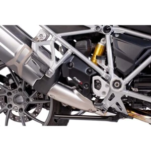 PUIG SIDE SPOILERS FOR BMW R 1200 GS/ADV/EXCLUSIVE/RALLYE 2017 > 2018 MATT BLACK - Picture 1 of 1
