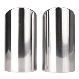 Tubos traseros cromados deslizables silenciador puntas de escape para Audi A4 Q5 2.0T 2009-2013 12 - Imagen 1 de 6