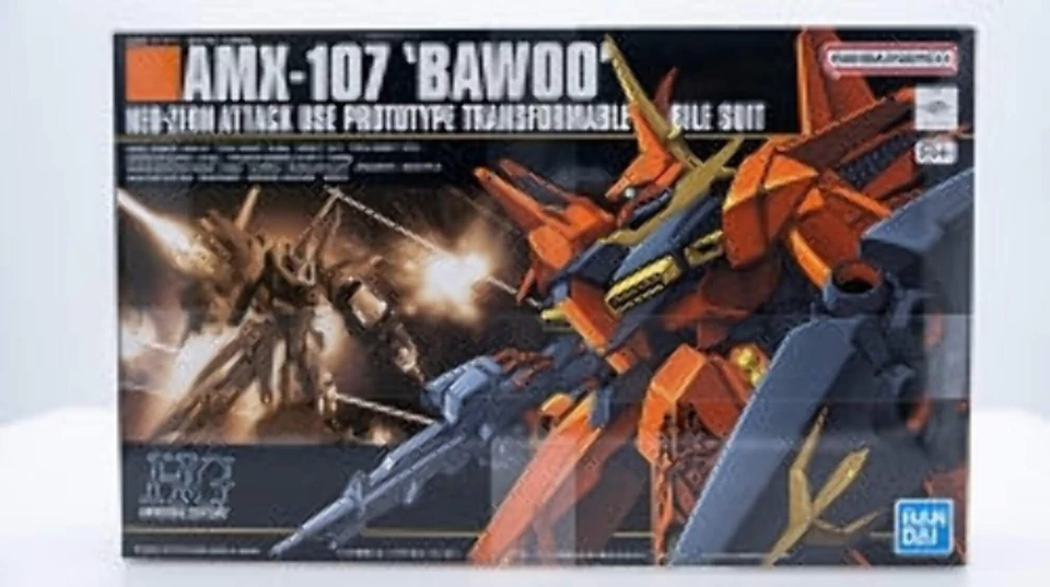 HGUC 1/144 AMX-107 Bawoo  Transformable Neo Zeon Mobile Suit Model Kit 1:144 - Image 1 of 1