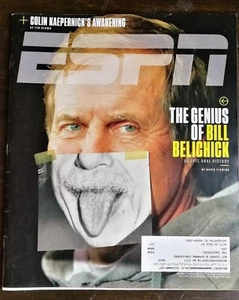 ESPN The Magazine October 17, 2016 - Genius of Bill Belichick - Colin Kaepernick - Imagen 1 de 2