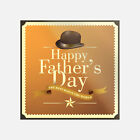 Happy Father's Day Hat Card Vinyl Sticker Decal