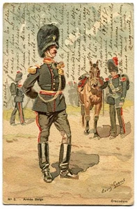 CPA - Carte Postale - Belgique - Armée Belge - Grenadier - 1904 (B8827) - Foto 1 di 2