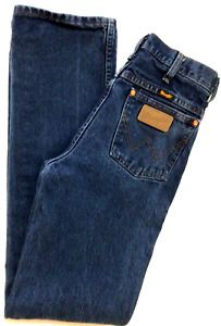 Men's 30X34 Wranglers, Slim Fit Cowboy Cut Blue Jeans, 936PWD