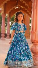 Pakistani Designer Girl Lengha Choli Kids Wedding Party Ready Dresses Ethnic New