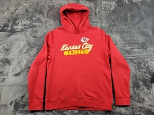 Kansas City Chiefs Hoodie Fanatics Men’s L Red Pullover NFL Outdoors - Picture 1 of 8