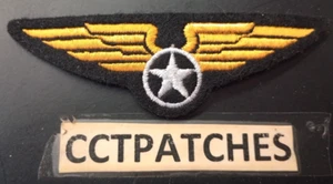 US AIR FORCE WINGS STAR LOGO USAF PATCH - Bild 1 von 2
