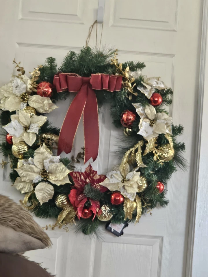 coronas para puerta de entrada hechas a mano Foto 1 de 1